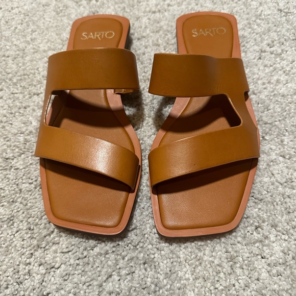 Franco Sarto Sandal Slides NWOT - Picture 3 of 6